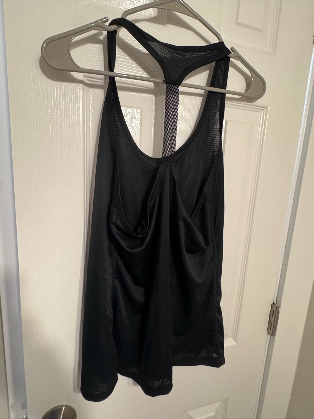 Black Racerback Tank Top